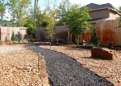 backyard pathway