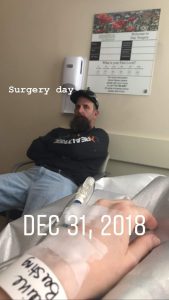 waiting for surgery