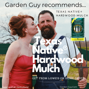 Texas Native Hardwood Natural Mulch is an easy to buy and good quality landscaping mulch.